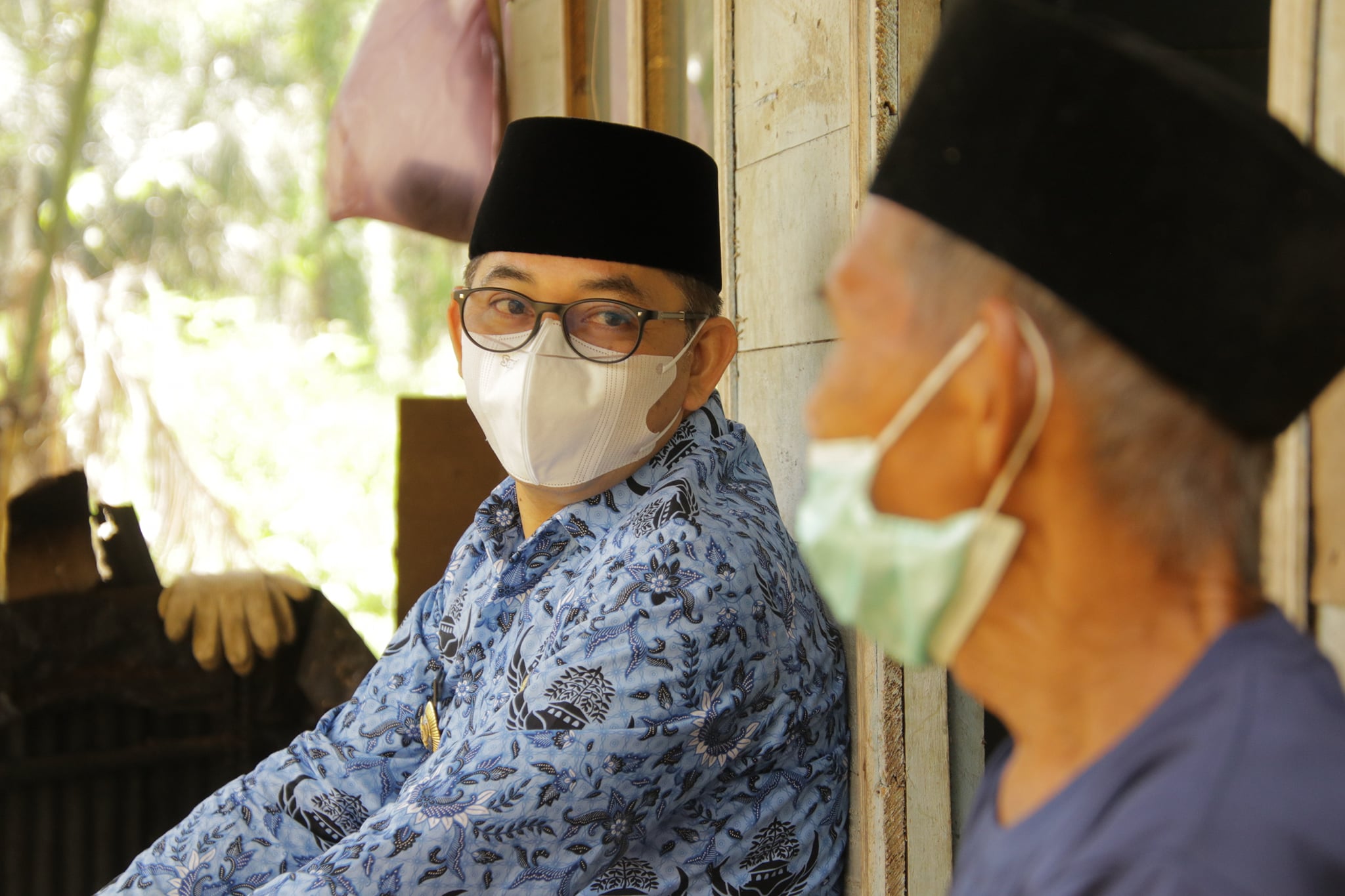 SAMBUT BULAN RAMADHAN, WABUP HSS KUNJUNGI LANSIA ASUH