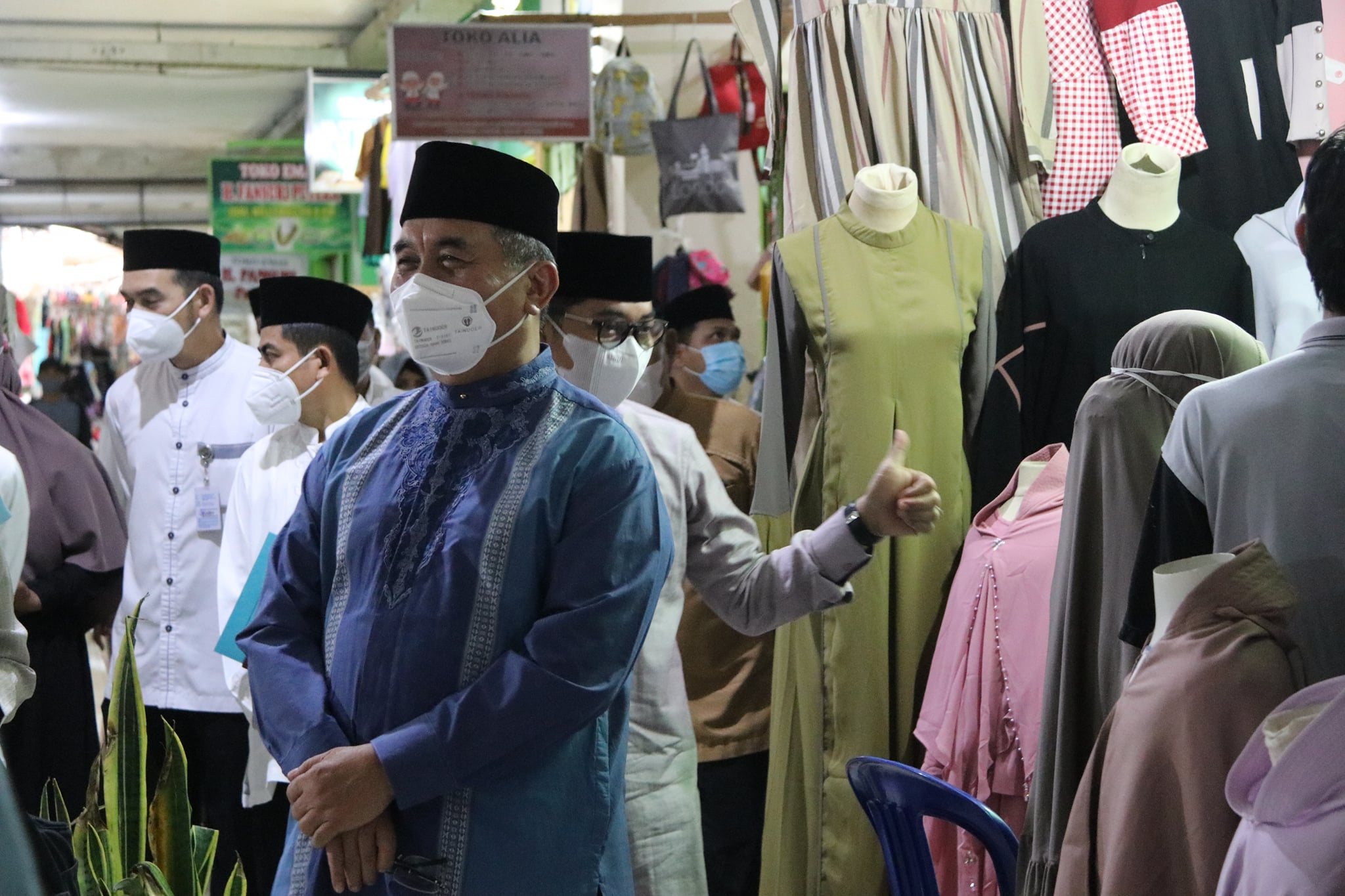 Jelang Idul Fitri, Bupati HSS Tinjau Pasar Los Batu Kandangan