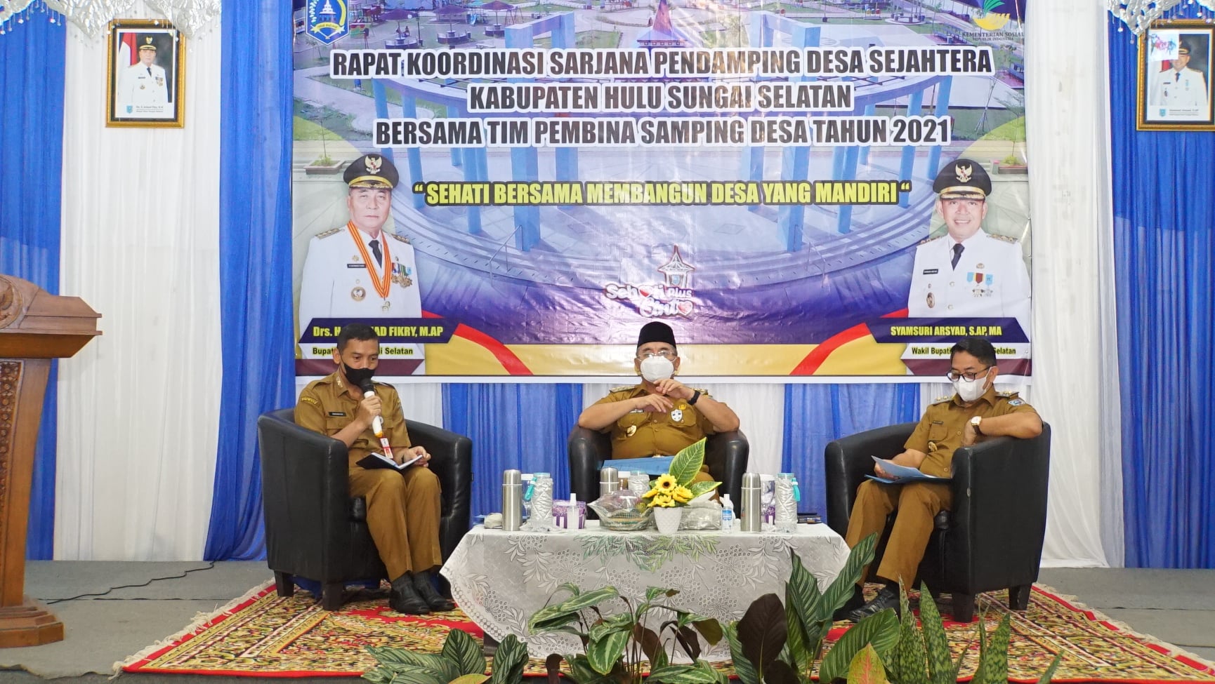 Buka Rakoor, Bupati HSS Mantapkan Fungsi Samping Desa