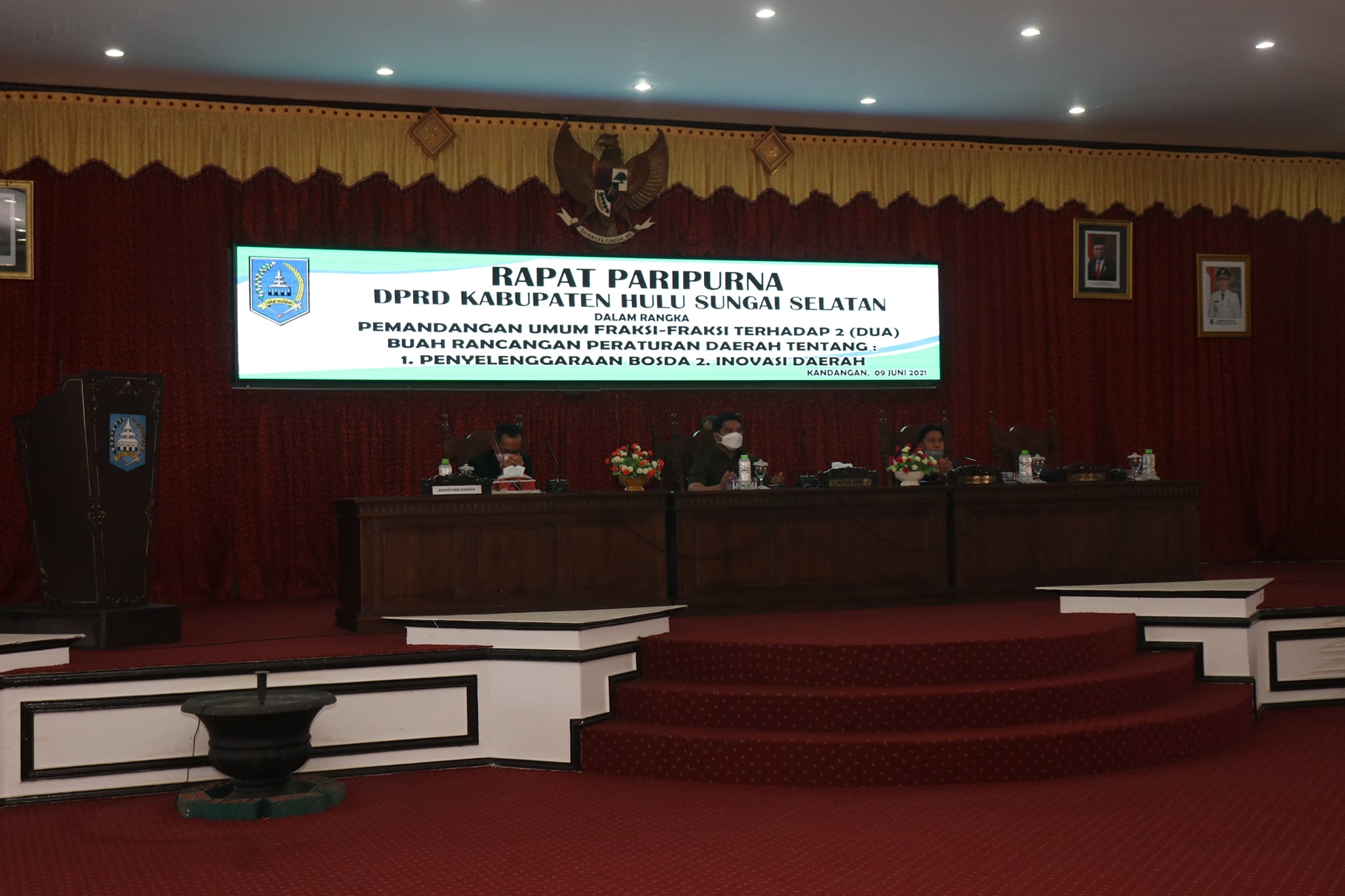 Rapat Paripurna DPRD Kabupaten Hulu Sungai Selatan