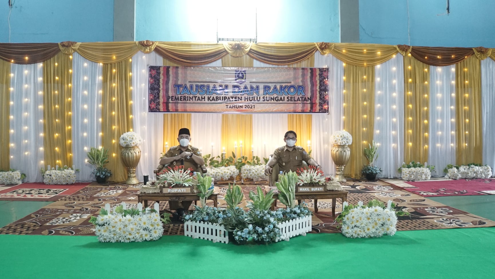 Pemerintah Kabupaten Hulu Sungai Selatan kembali laksanakan Rapat Koordinasi (Rakoor) Bulanan Pemkab HSS