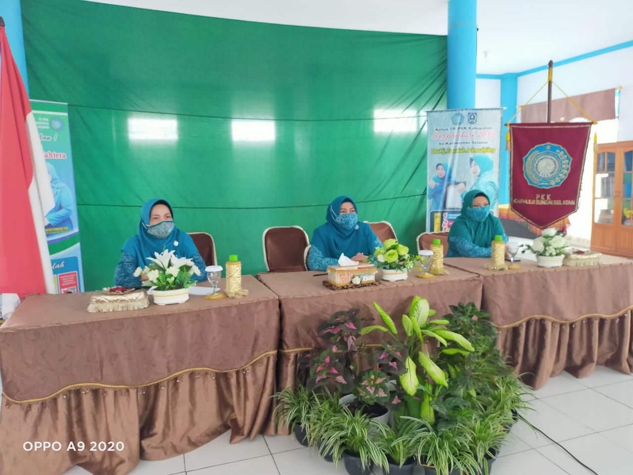 TP. PKK KAB HSS IKUTI WEBINAR TINGKAT PROV. KALSEL