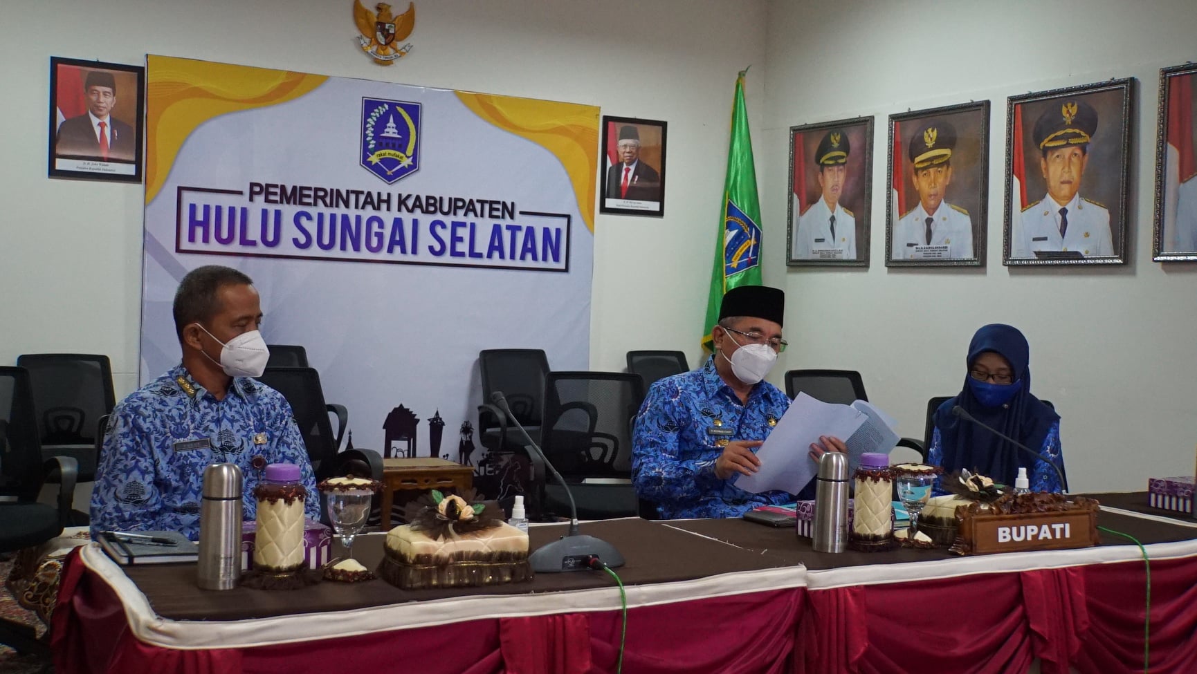 Verifikasi Kabupaten Layak Anak, Bupati HSS Tegaskan Semangat Kita Adalah Semangat Berikan Perlindungan dan Hak Anak