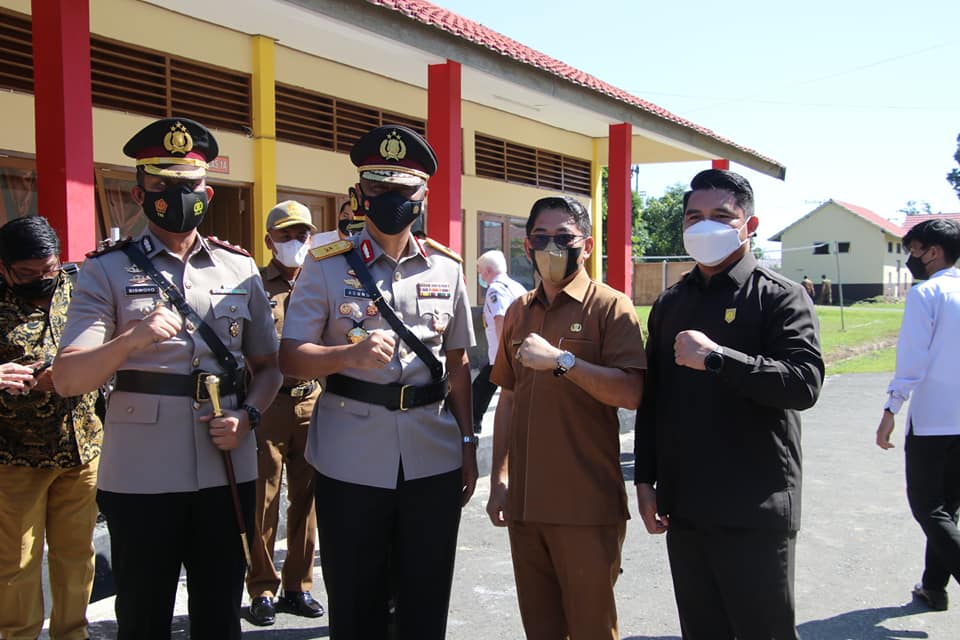 Hadiri Upacara Pembukaan Pendidikan Pembentukan Bintara POLRI. Wabup : Mudah-mudahan Putra-putra Daerah Akan Kembali Mengabdi di Hulu Sungai Selatan