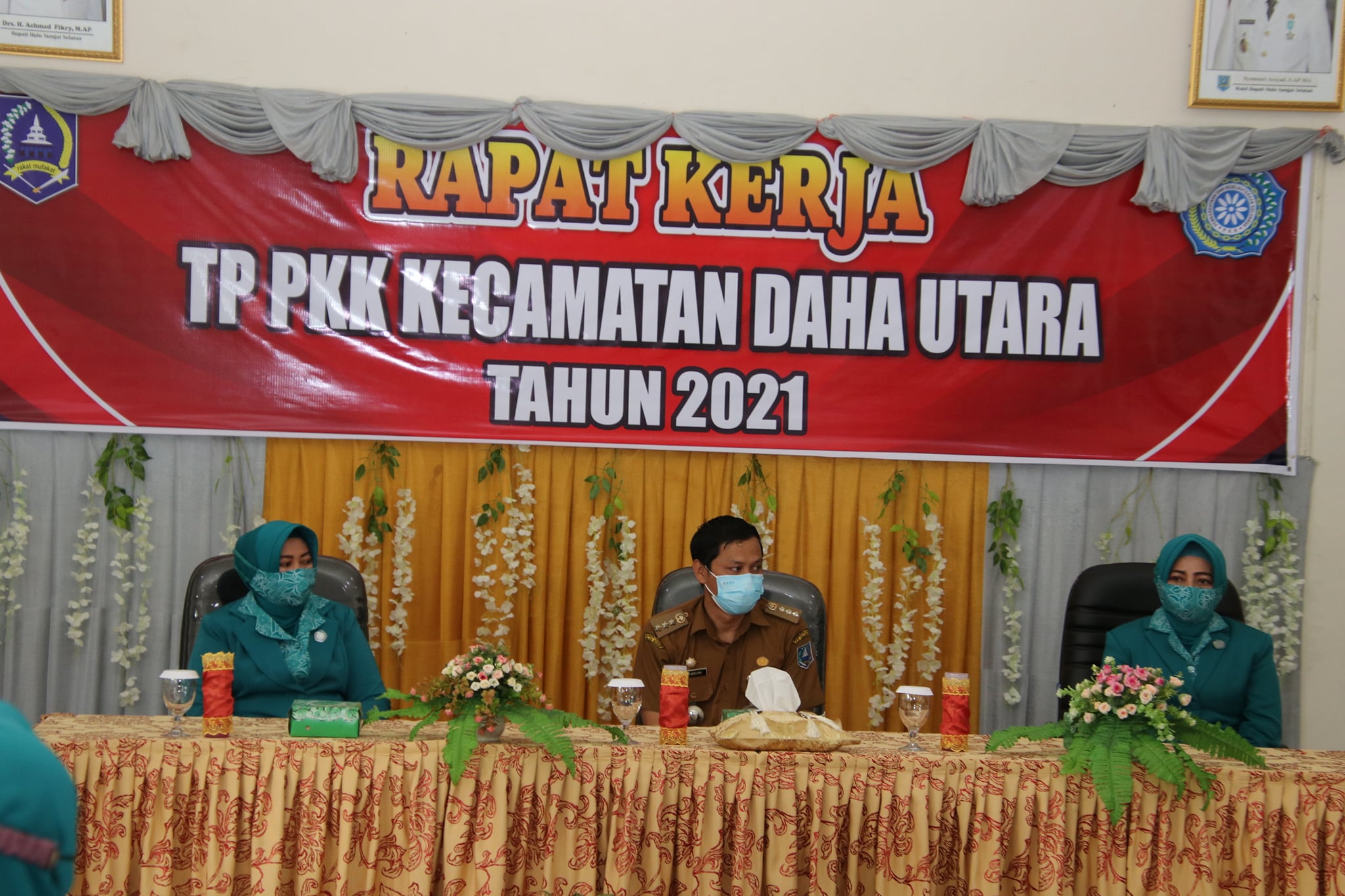 RAKER TP. PKK KEC. DAHA UTARA, EVALUASI DAN SUSUN PROGRAM KERJA