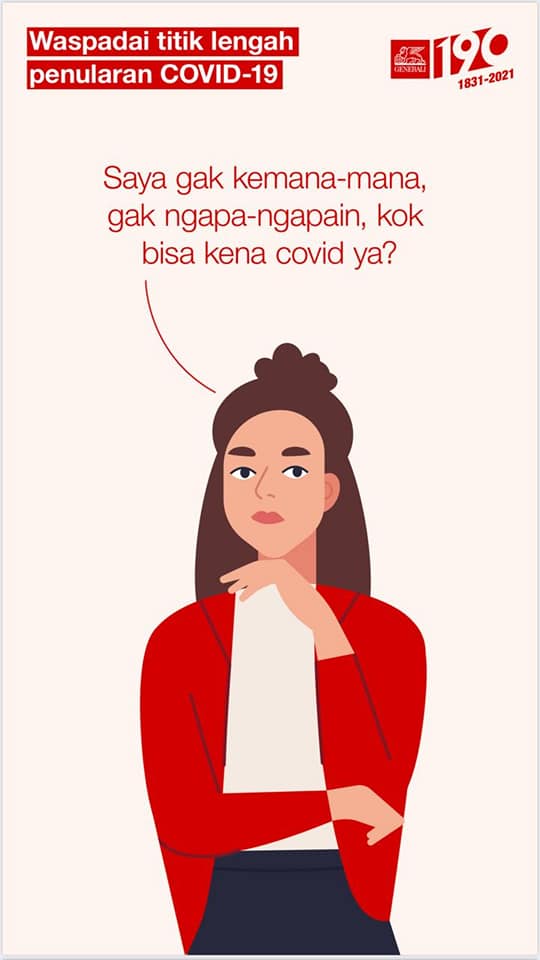 “Titik Lengah Penularan Covid-19” Yuk kita simak!