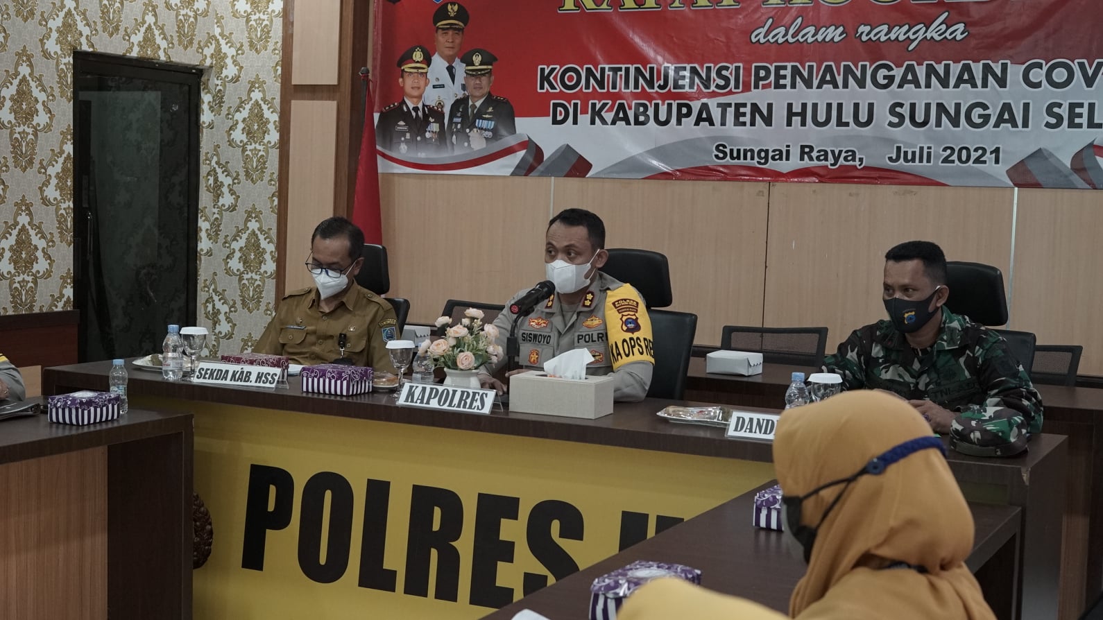 Rapat Koordinasi Kontinjensi Penanganan COVID 19