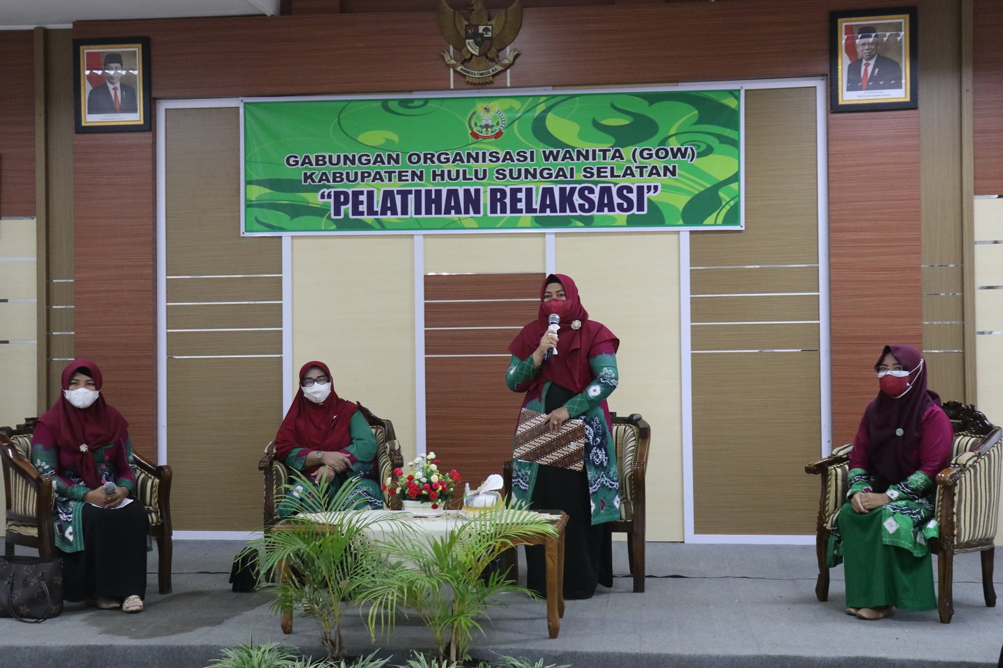 GOW KAB. HSS GELAR PELATIHAN RELAKSASI