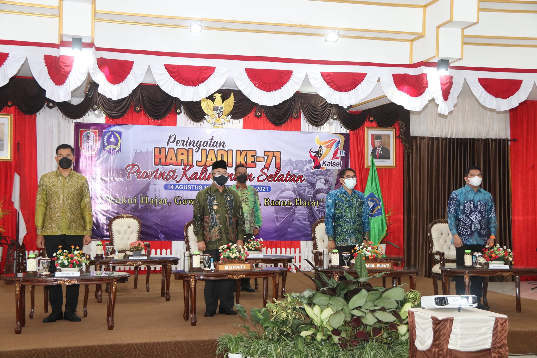 Harjad Provinsi Kalimantan Selatan, Bupati HSS Harap Semangat Untuk Terus Mensejahterakan Masyarakat