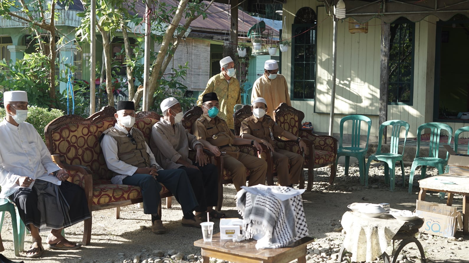 Bupati HSS melayat di rumah duka Nasiruddin bin Idur