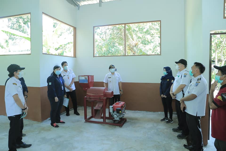 WABUP HSS LAKUKAN MONEV PEMBANGUNAN YANG BERADA DI TIGA DESA