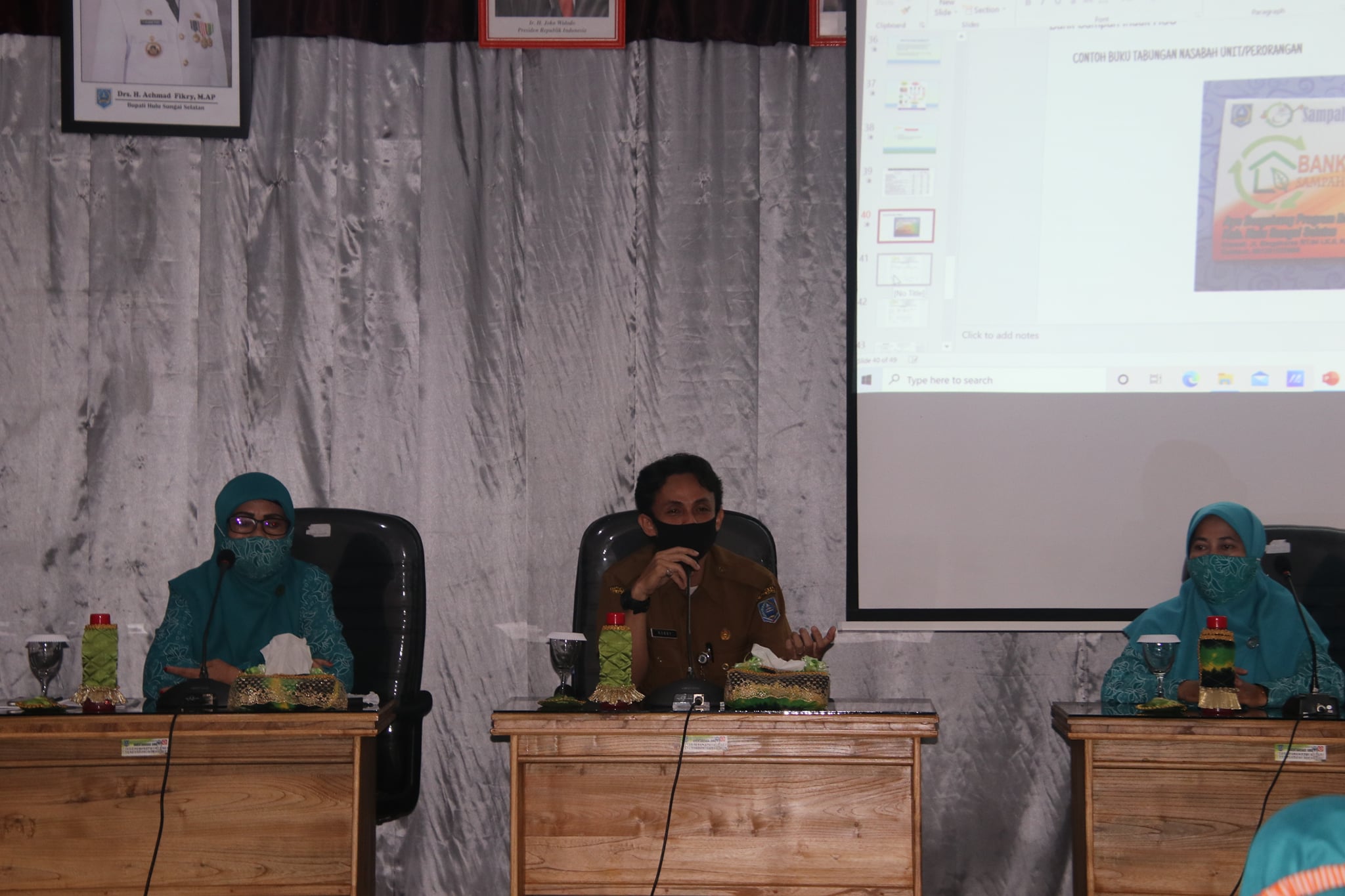 KECAMATAN TELAGA LANGSAT MENJADI KECAMATAN KE-10 YANG DIBERIKAN PELATIHAN