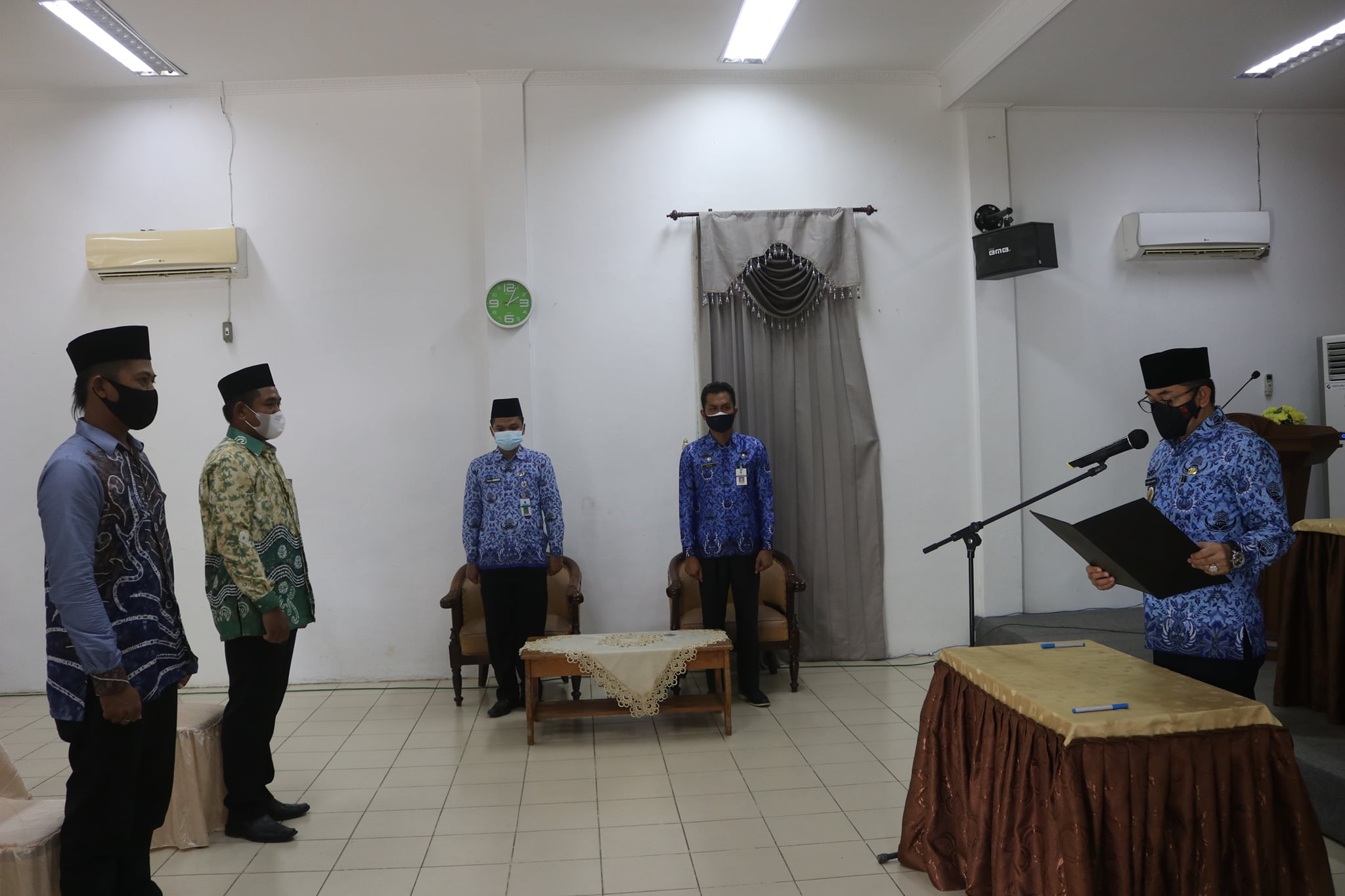 PELANTIKAN DAN PENGAMBILAN SUMPAH ANGGOTA BPD ANTAR WAKTU