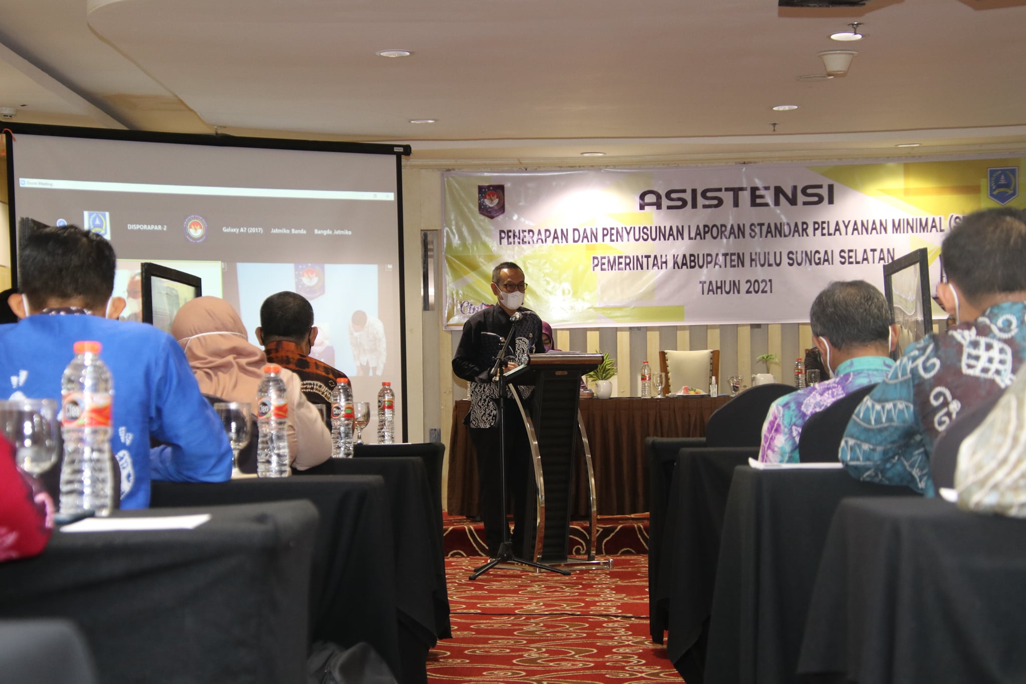 TINGKATKAN KUALITAS PELAYANAN, PEMKAB HSS BUKA ASISTENSI PENERAPAN STANDAR PELAYANAN MINIMAL