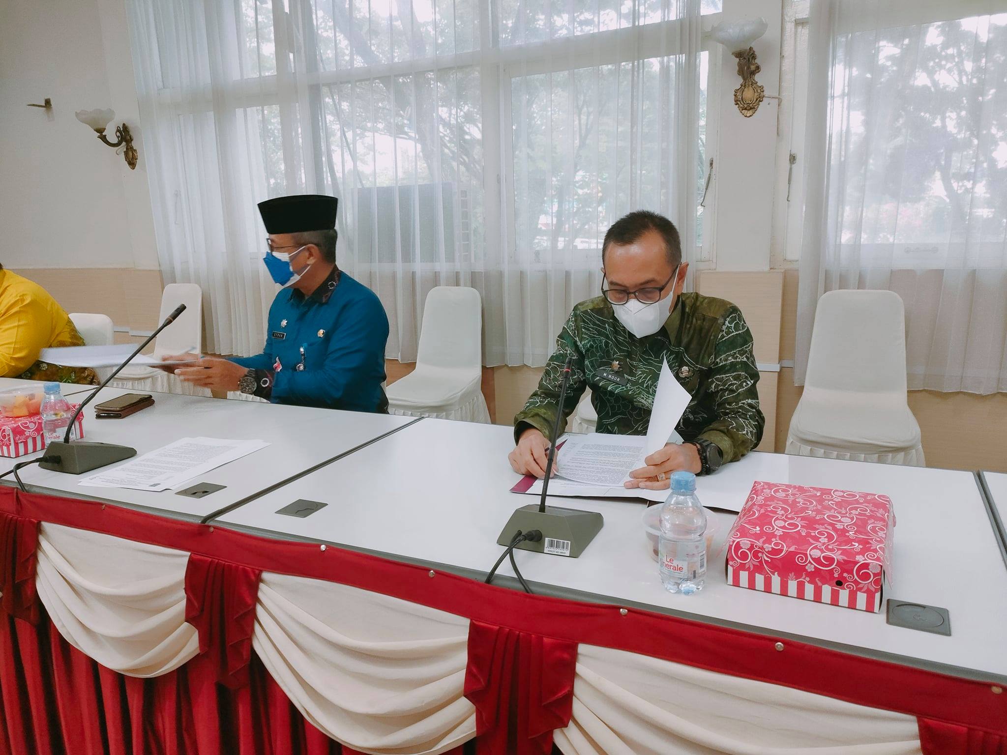 rapat tentang usulan penambahan jenis pemberian Tunjangan Perbaikan Penghasilan (TPP) khusus Dokter
