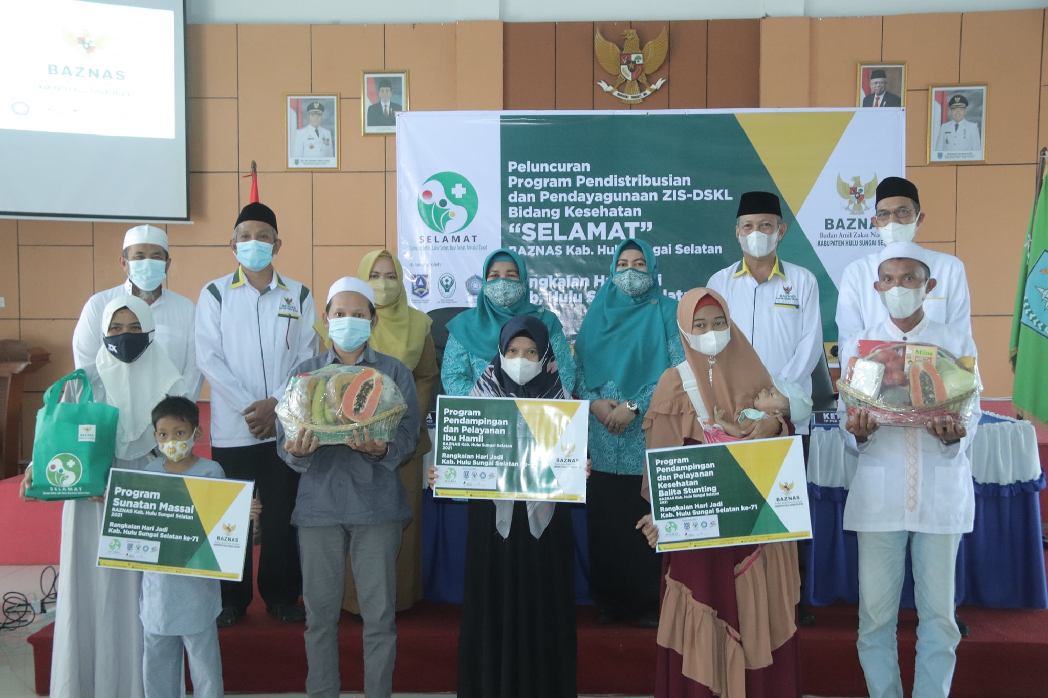 BAZNAS KAB. HSS LUNCURKAN PROGRAM “SELAMAT”
