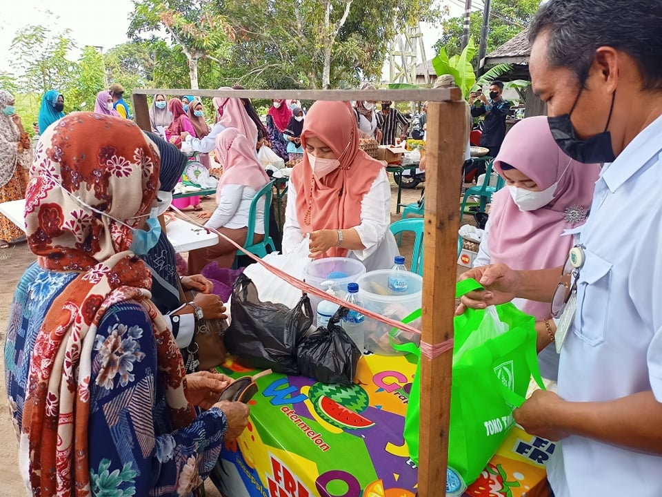 GELAR PANGAN MURAH TOKO TANI INDONESIA DI DESA HAMAYUNG