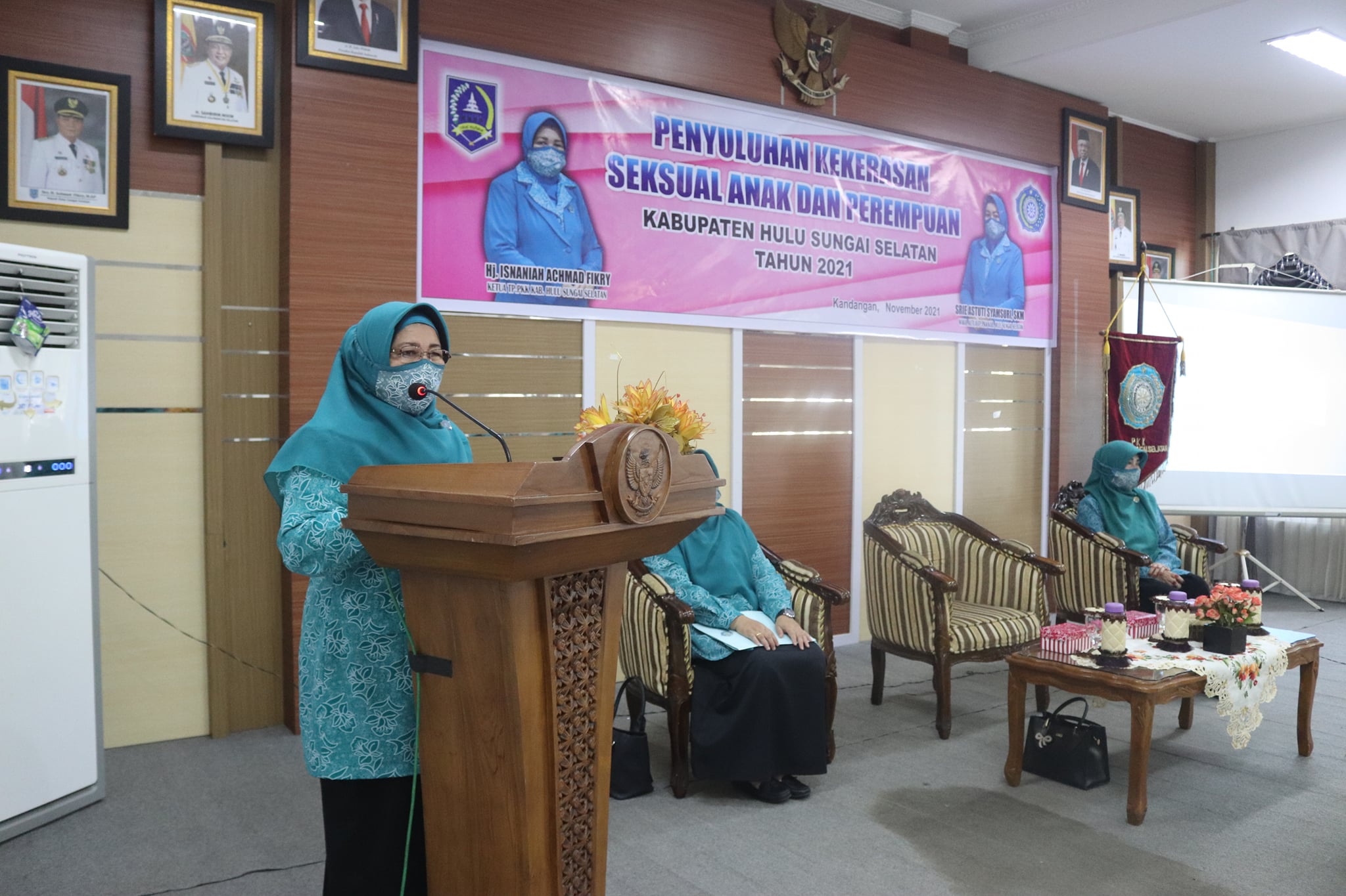 Pembukaan Penyuluhan Kekerasan Seksual Anak dan Perempuan serta Sosialisasi Pencegahan Perkawinan Usia Dini