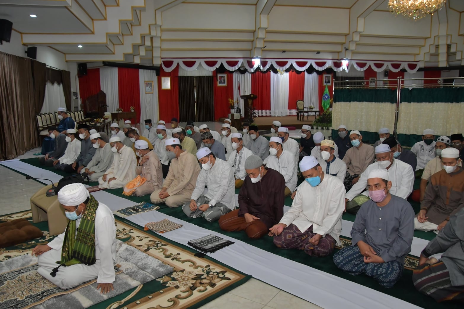 Pemkab HSS Lakukan Solat Subuh Berjamaah & Tausyiah Rutin Subuh Rabu