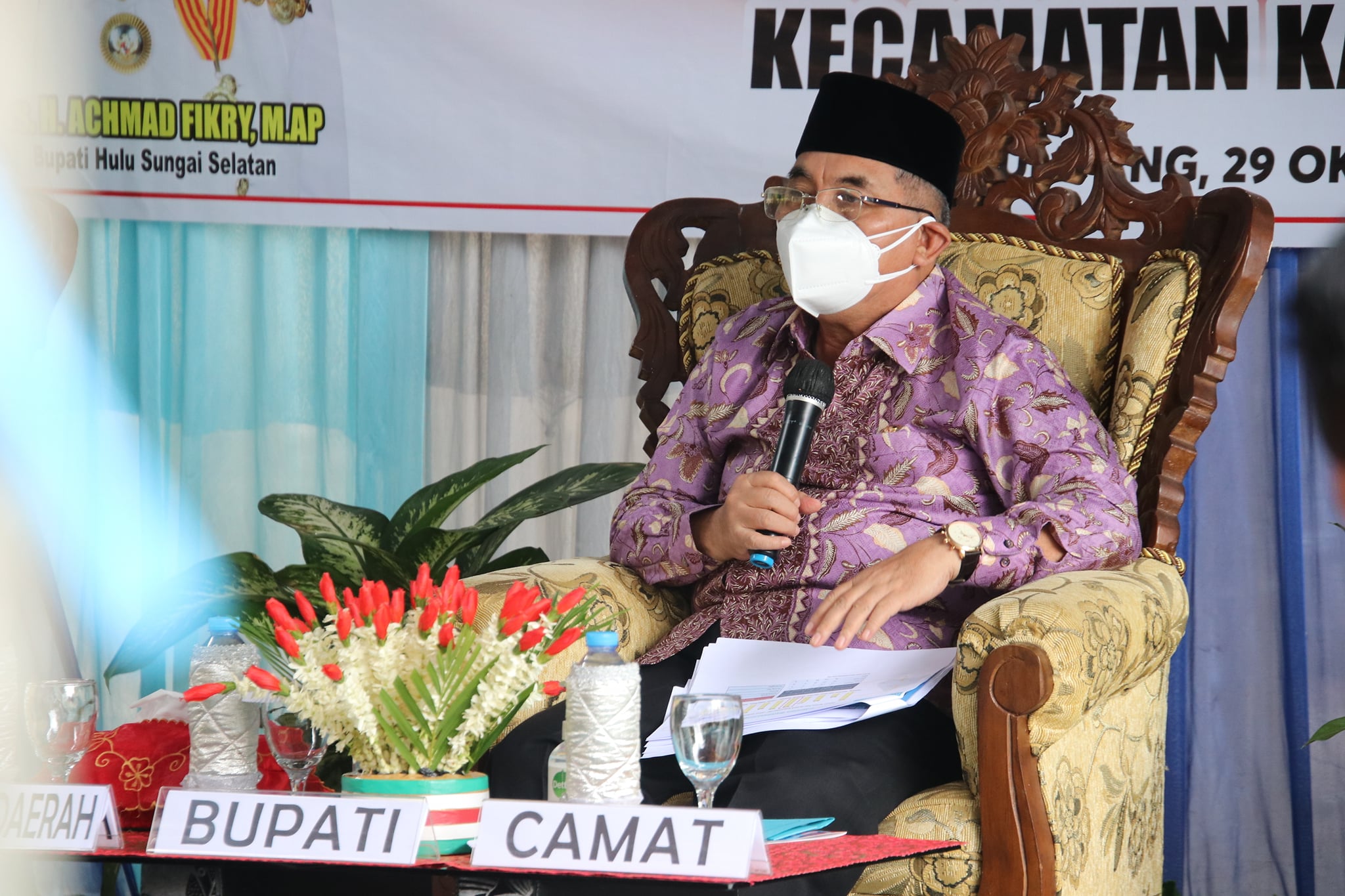 Sosialisasi Prioritas Pembangunan Tahun 2022-2023 di Kecamatan Kalumpang