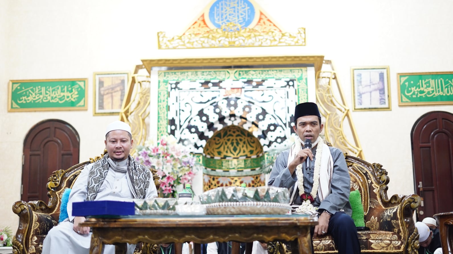 Ustad Abdul Somad (UAS) menyambangi Pondok Pesantren Dalam Pagar Kandangan