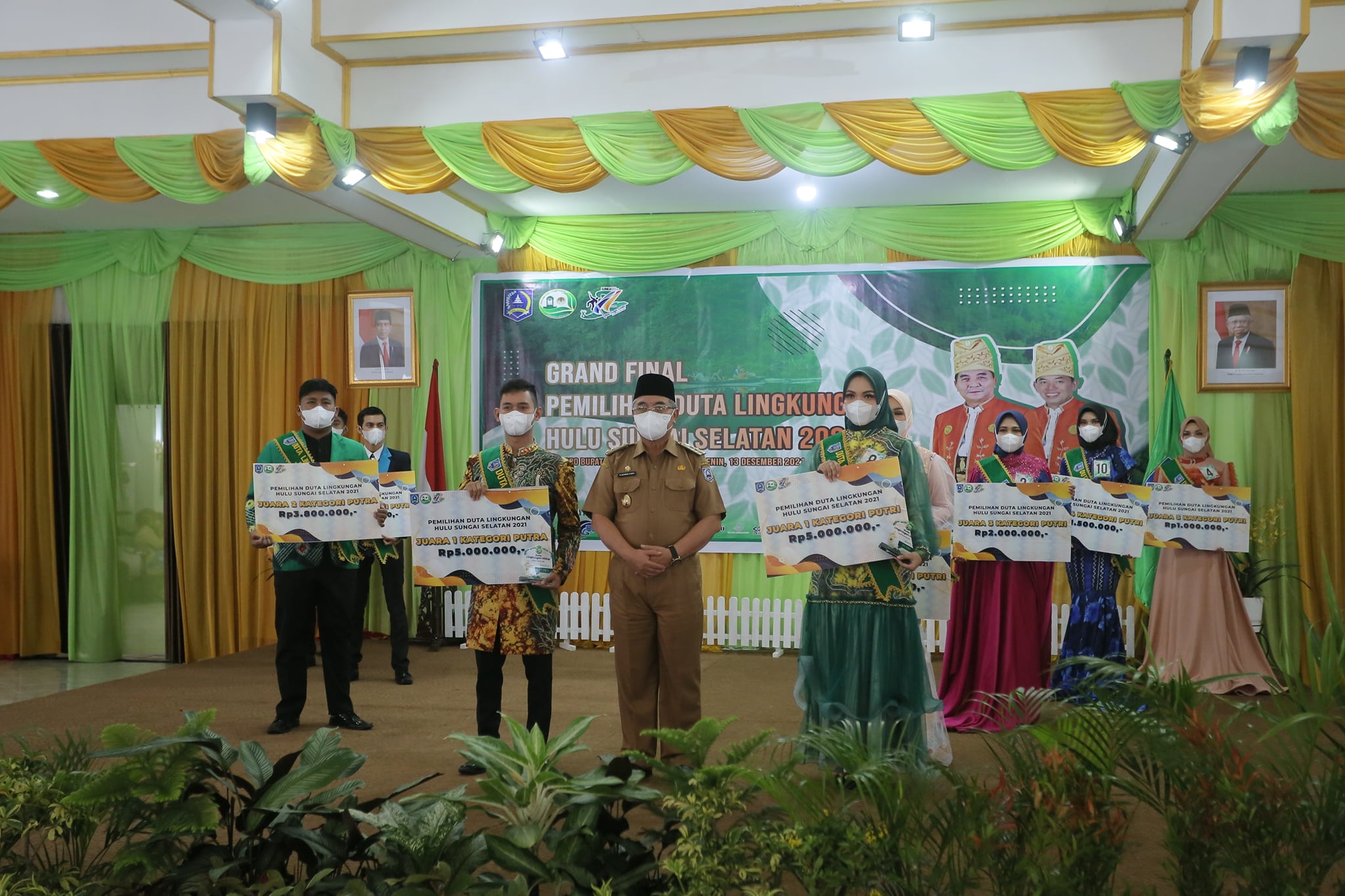 AHMAD ZAINI DAN NADYA PUTRI UTAMI TERPILIH MENJADI DUTA LINGKUNGAN HSS TAHUN 2021