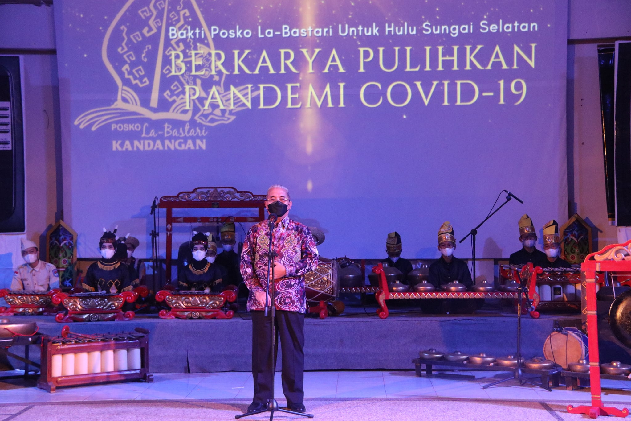 Bakti Posko La Bastari Kandangan di Tengah Pandemi