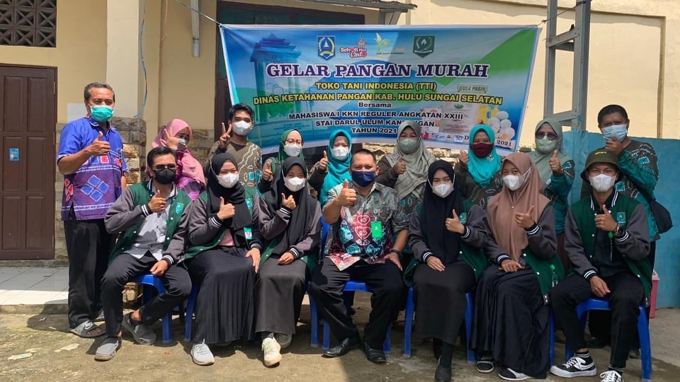 Dinas KETAPANG HSS Fasilitasi KKN Mahasiswa STAI Darul Ulum Kandangan
