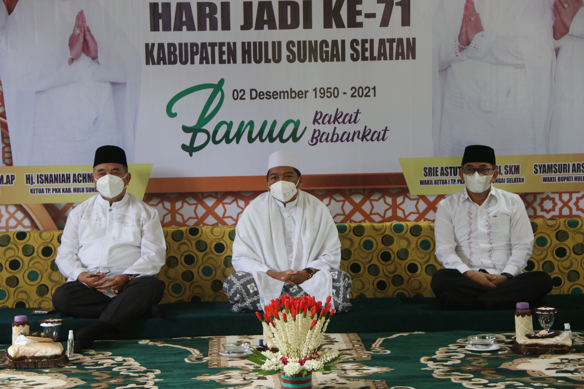Syukuran dan do’a bersama sambut hari jadi ke-71 HSS