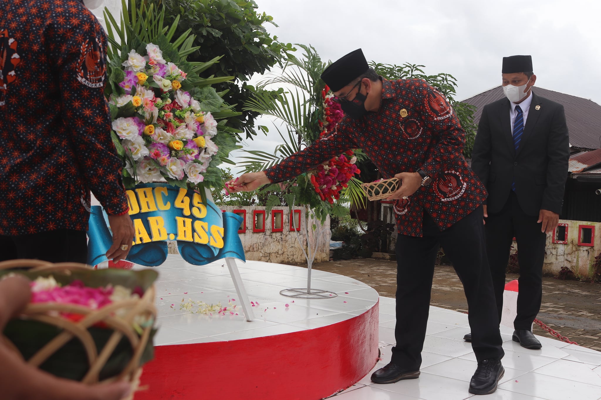 Peringatan Perang Palagan Nagara ke-73 pada tahun ini dilaksanakan secara sederhana