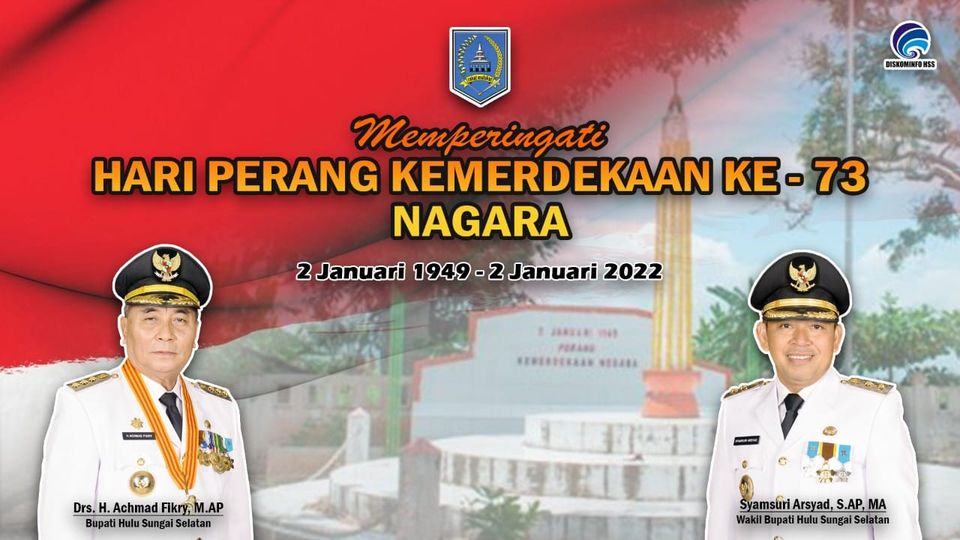Selamat Memperingati Hari Perang Kemerdekaan Nagara yang Ke-73 Mari kita isi kemerdekaan dengan semangat untuk lebih baik dan maju terus bagi kesejahteraan masyarakat dunia dan akhirat !!