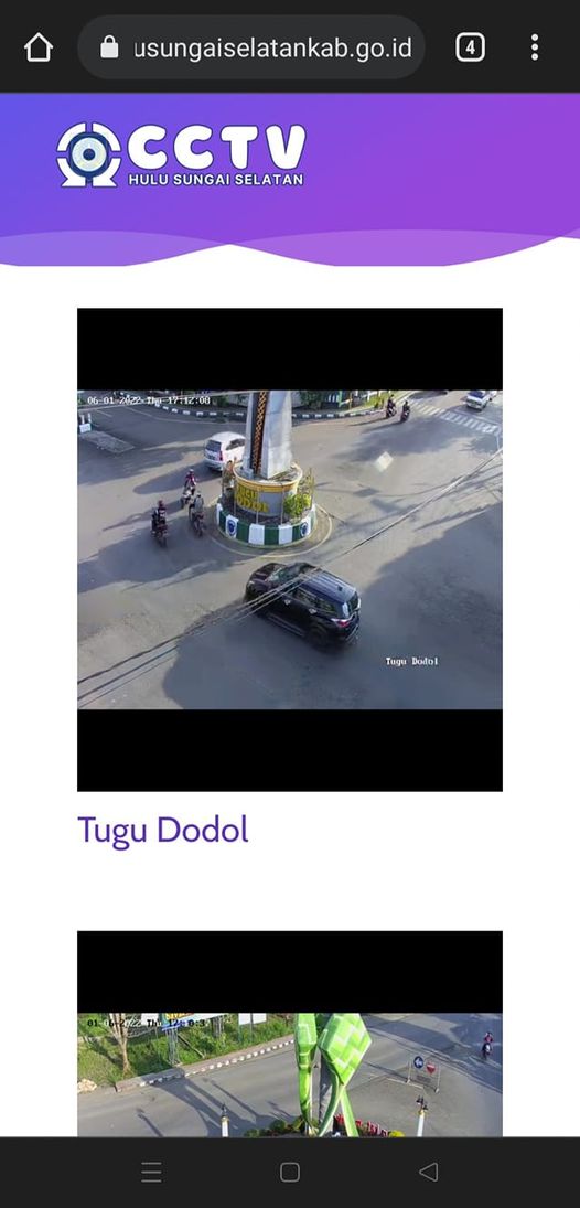 Halo SanaKominfo! Udah pada tau belum? Sekarang kita sudah bisa memantau beberapa titik jalan raya di wilayah Kabupaten Hulu Sungai Selatan hanya lewat HP lho! ? Miminfo share link atau tautannya di bawah ini ya! cctv.hulusungaiselatankab.go.id