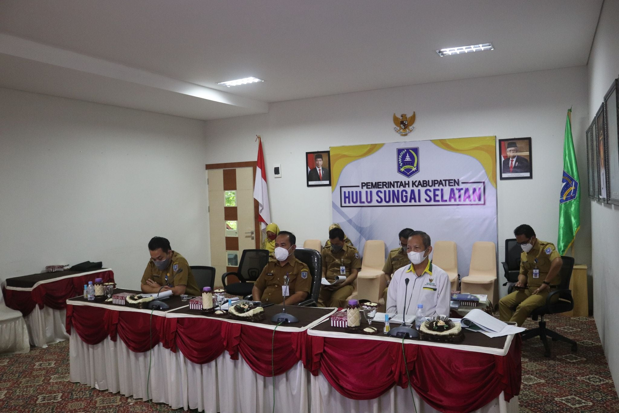 Pemerintah Kabupaten HSS kembali dapat mengikuti penilaian tahap II pada penilaian Perencanaan Pembangunan Daerah (PPD) Tahun 2022