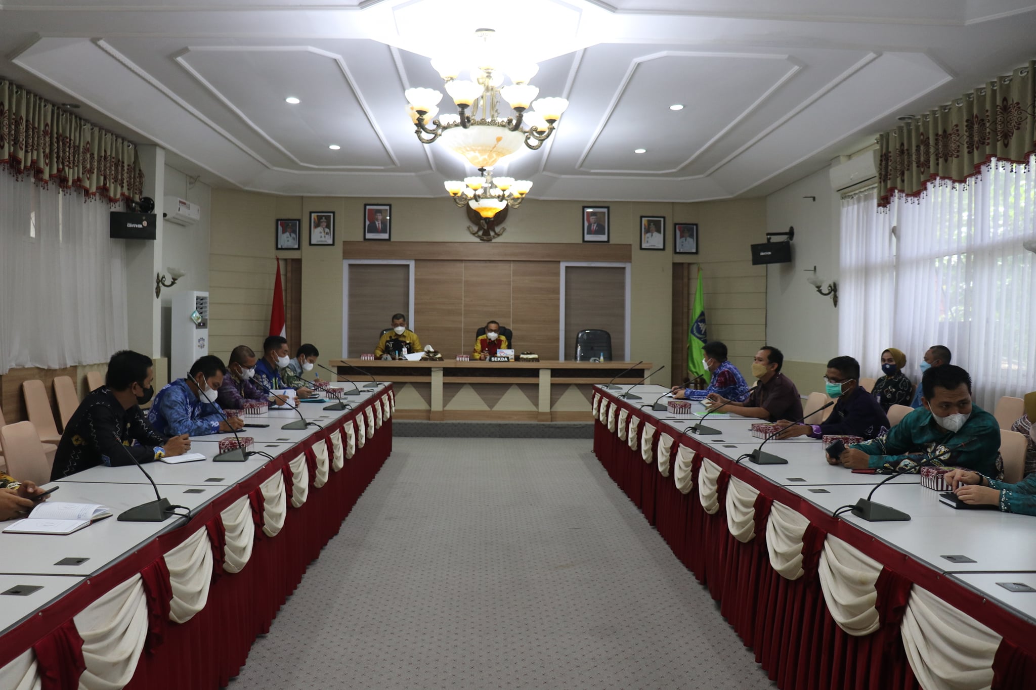 Rapat Penyaluran DAK Fisik, Dana BOS, Dana Desa dan DBH