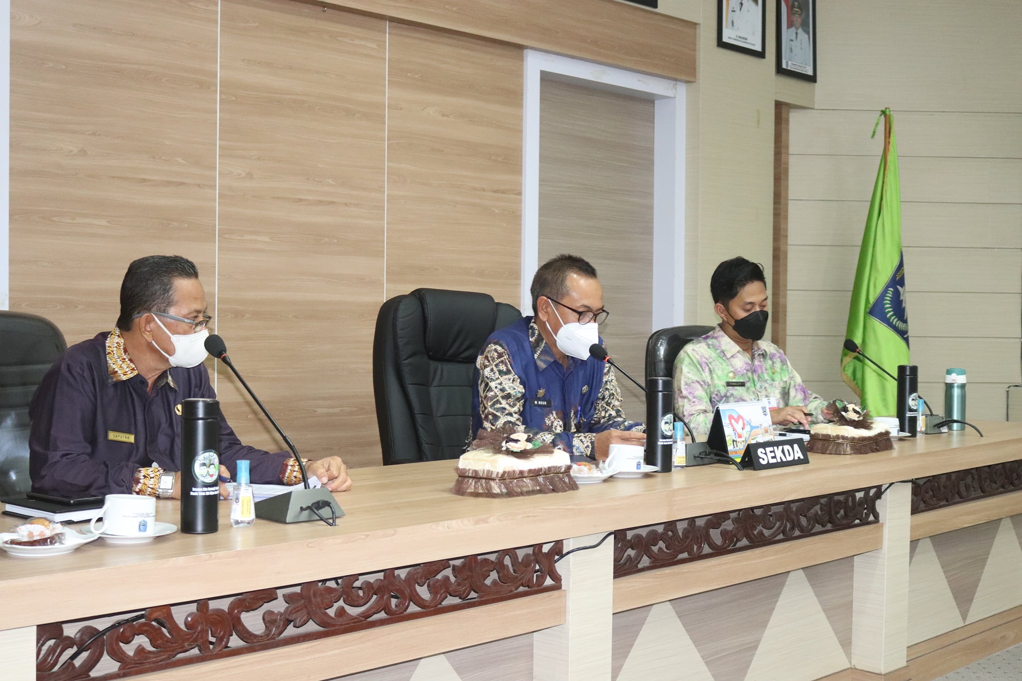 SEKDA HSS BERSAMA PT. AGM DAN KUD KARYA MURNI GELAR EKSPOSE PENANGANAN PENGELOLAAN AIR LIMBAH PENAMBANGAN
