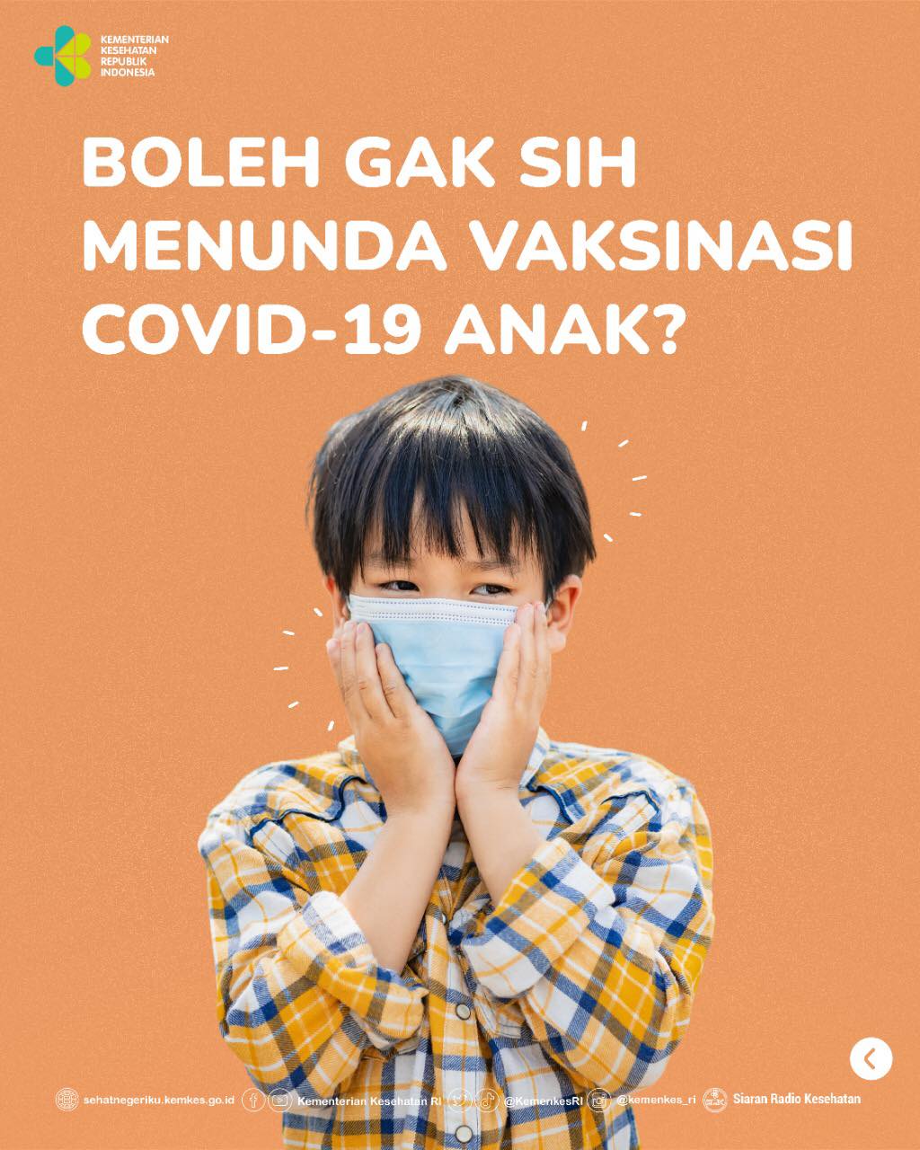 VAKSINASI ANAK BOLEH DITUNDA