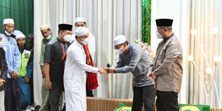 Bupati Hulu Sungai Selatan menghadiri kegiatan Tabligh Akbar yang diselenggarakan oleh PMK Taqwa Kandangan