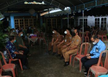 Wakil Bupati Hulu Sungai Selatan melayat atau bertakziah ke rumah duka Muhammad Noorajidinsyah bin H. Kasyful Anwar
