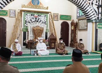 JELANG BULAN SUCI RAMADHAN, PEMKAB HSS SILATURAHMI DENGAN ULAMA