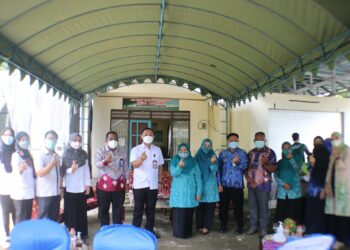 Pendalaman  Tim Peninjauan Lapangan / Uji Petik Calon Penerima Tanda Kehormatan  Satyalancana Wira Karya Mengunjungi Desa Keluarga Berencana