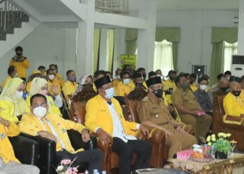 Pengurus DPD Partai Berlambangkan Pohon Beringin Resmi Dilantik Dan Dikukuhkan
