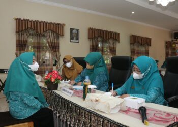 TIM PENILAI LOMBA PKK, KEMBALI LAKUKAN PENILAIAN DI KECAMATAN PADANG BATUNG DAN LOKSADO