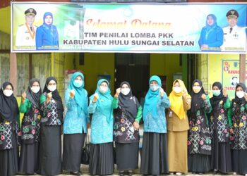 TP PKK Kabupaten Hulu Sungai Selatan laksanakan penilaian Lomba – Lomba PKK