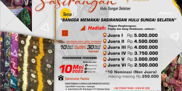 Lomba desain motif Sasirangan