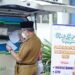 Pemerintah Kab. HSS Melalui Badan Pengelolaan Keuangan Dan Pendapatan Daerah Kab. HSS Menggelar Acara Pencanangan Bulan Panutan Pembayaran PBB-P2 Tahun 2022, Selasa (26/4) di Halaman Sekretariat Daerah Kab. HSS.