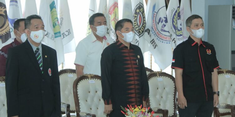 PELANTIKAN PENGURUS KOMITE OLAHRAGA NASIONAL INDONESIA (KONI) KABUPATEN HSS PERIODE 2022-2026