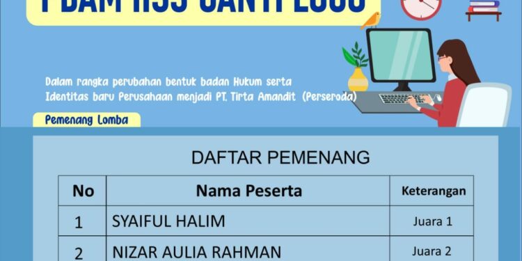 SELAMAT KEPADA PARA PEMENANG !!