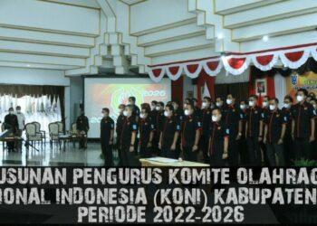 SUSUNAN PENGURUS KOMITE OLAHRAGA NASIONAL INDONESIA (KONI) KABUPATEN HULU SUNGAI SELATAN (HSS) PERIODE 2022 – 2026