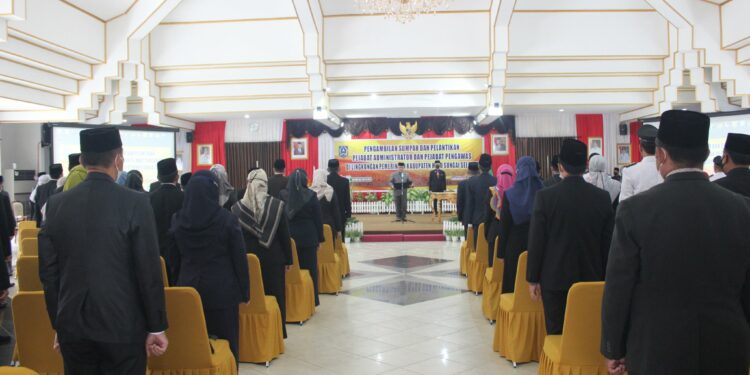 JABATAN BARU PEJABAT ADMINISTRATOR LINGKUP PEMKAB HSS