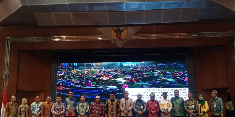 PROMO WISATA HSS, WAKIL BUPATI HADIRI AUDENSI GUBERNUR KALSEL DENGAN KEMENTERIAN PARIWISATA DAN EKONOMI KREATIF RI